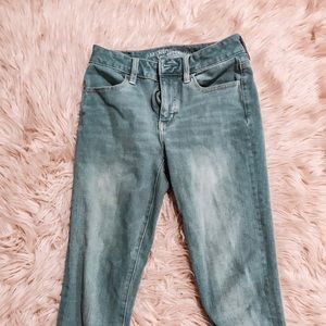 Gently used American Eagle light wash jeans